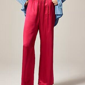 J. Crew Pull-on washable silk charmeuse pant (New without tags)